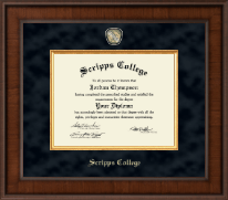 Scripps College Presidential Masterpiece Diploma Frame in Madison