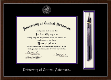 University of Central Arkansas diploma frame - Tassel & Cord Diploma Frame in Delta