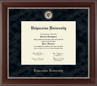 Valparaiso University diploma frame - Regal Edition Diploma Frame in Chateau