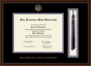 Tassel & Cord Diploma Frame