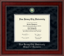 New Jersey City University diploma frame - Presidential Masterpiece Diploma Frame in Jefferson