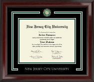 New Jersey City University diploma frame - Showcase Edition Diploma Frame in Encore