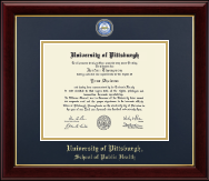 University of Pittsburgh diploma frame - Masterpiece Medallion Diploma Frame in Gallery