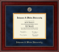 Johnson & Wales University in Rhode Island diploma frame - Presidential Masterpiece Diploma Frame in Jefferson