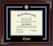 Drake University Showcase Edition Diploma Frame in Encore