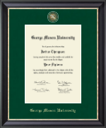 George Mason University diploma frame - Regal Edition Diploma Frame in Noir