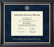 Embry-Riddle Aeronautical University Regal Edition Diploma Frame in Noir