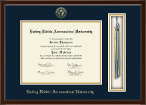 Embry-Riddle Aeronautical University Tassel Edition Diploma Frame in Delta