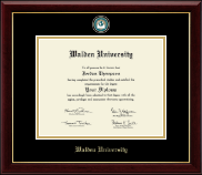 Walden University diploma frame - Masterpiece Medallion Diploma Frame in Gallery