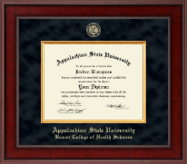 Appalachian State University Presidential Masterpiece Diploma Frame in Jefferson