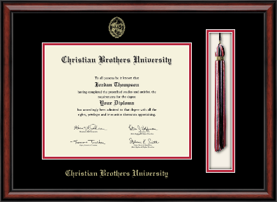 Christian Brothers University diploma frame - Tassel & Cord Diploma Frame in Southport