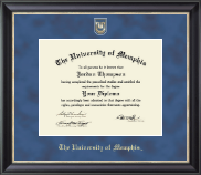The University of Memphis Regal Edition Diploma Frame in Noir