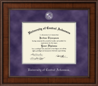 University of Central Arkansas diploma frame - Presidential Masterpiece Diploma Frame in Madison