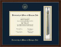 University of Maine at Presque Isle Tassel Edition Diploma Frame in Delta