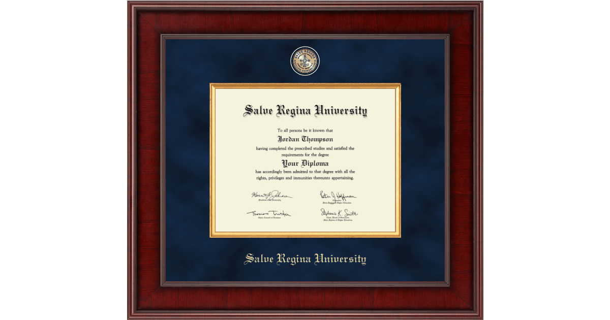 Salve Regina University Diploma Frame Church Hill Classics
