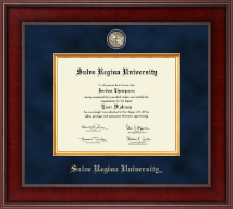 Salve Regina University  Presidential Masterpiece Diploma Frame in Jefferson