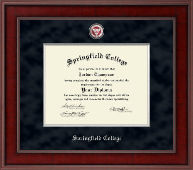 Springfield College diploma frame - Presidential Masterpiece Diploma Frame in Jefferson