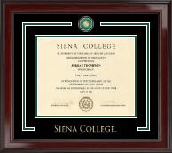 Siena College Showcase Edition Diploma Frame in Encore