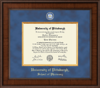 University of Pittsburgh Presidential Masterpiece Diploma Frame in Madison