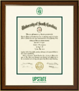 University of South Carolina Upstate Dimensions Diploma Frame in Westwood