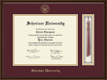 Schreiner University diploma frame - Tassel Edition Diploma Frame in Delta