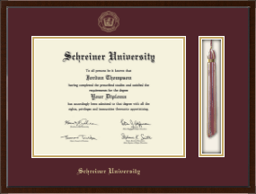 Tassel & Cord Diploma Frame