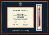 Pepperdine University Tassel Edition Diploma Frame in Delta