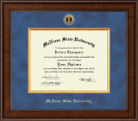 McNeese State University diploma frame - Presidential Gold Engraved Diploma Frame in Madison
