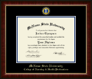 McNeese State University Masterpiece Medallion Diploma Frame in Murano