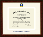 McNeese State University Dimensions Diploma Frame in Murano