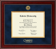 Cabrini University Presidential Gold Engraved Diploma Frame in Jefferson