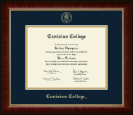 Canisius College Gold Embossed Diploma Frame in Murano