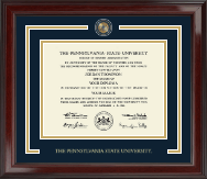 Pennsylvania State University diploma frame - Showcase Edition Diploma Frame in Encore