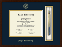 Regis University Tassel Edition Diploma Frame in Delta