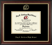 Roy C. Ketcham High School in New York Gold Embossed Diploma Frame in Studio Gold