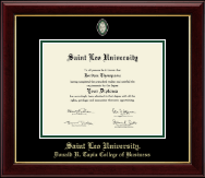 Saint Leo University diploma frame - Masterpiece Medallion Diploma Frame in Gallery