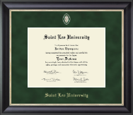 Saint Leo University Regal Edition Diploma Frame in Noir