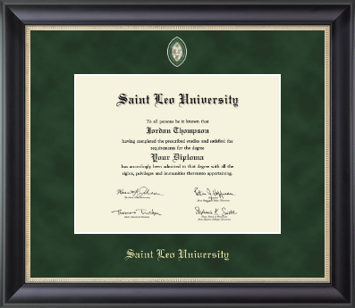 Saint Leo University diploma frame - Regal Edition Diploma Frame in Noir
