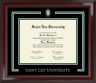 Saint Leo University diploma frame - Showcase Edition Diploma Frame in Encore