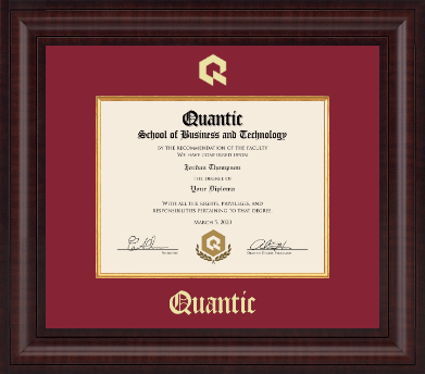 Quantic diploma frame - Presidential Edition Diploma Frame in Premier