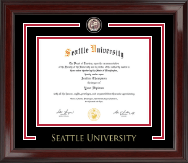 Seattle University Showcase Edition Diploma Frame in Encore