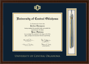 Tassel & Cord Diploma Frame