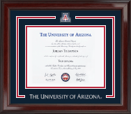 The University of Arizona diploma frame - Spirit Medallion Diploma Frame in Encore