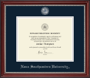 University of South Florida certificate frame - Masterpiece Medallion Certificate Frame in Kensington Silver