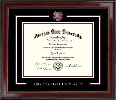 Arizona State University diploma frame - Showcase Edition Diploma Frame in Encore