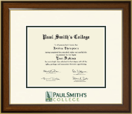 Paul Smith's College diploma frame - Dimensions Diploma Frame in Westwood
