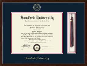 Tassel & Cord Diploma Frame