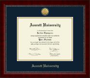 University of South Florida diploma frame - Gold Engraved Medallion Diploma Frame in Sutton