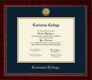 University of South Florida diploma frame - Gold Engraved Medallion Diploma Frame in Sutton