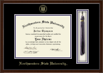 Northwestern State University diploma frame - Tassel & Cord Diploma Frame in Delta